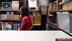 why is lilly hall getting her pussy pounded after shoplifting bust?