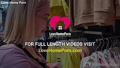 Gf Gives Blowjob In Changing Booth With Cumshot