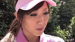 i feel so thrilled giving this older guy a risky public blowjob outdoors