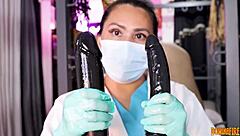 Oh Yes! Medical Femdom Anal Training By Dominafire!