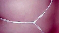 curvy latina shows off big ass in thong for doggystyle tease