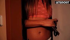 czech babe silvia dellai gets fucked by hostel guest in dorm room