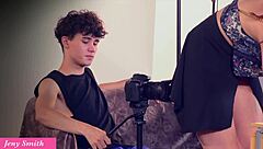 Photographer captures my naked oiled body after earring shots turn seductive