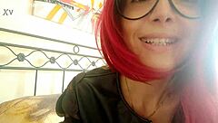 Nerdy Cougar In Glasses Gets Clothes Torn Off In Rough Roleplay