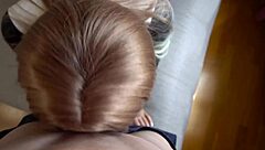 I Cheat As Sexy Cheerleader Getting Anal Creampie While Boyfriend Away