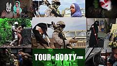 Muslim prostitute eagerly sucks my big American cock in army base