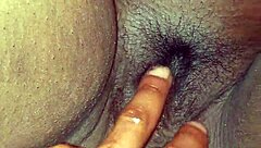 what contrasts with this simple bbw pussy display?