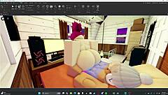 Girlfriend Strips Naked After Breakfast for Intense Ass-Pounding Fuck Session