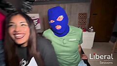 Sexy Bunny Costume Casting With Blowjob And Doggystyle Action