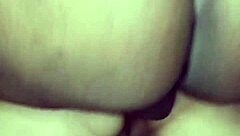 My lover fucked my ass so hard I was shitting while my cuckold filmed!