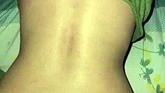 chubby woman enjoys smooth shaved pussy and intense anal sex session