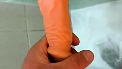 Subtle Tease Of Huge Cocks Rubbing Together In Homemade Close Up