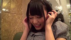 Asian babe Mao experiences intense orgasms from big tits play and pussy stimulation