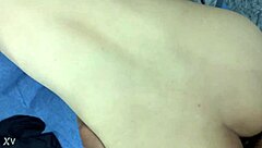 Outdoor public moment with smooth white skin