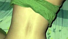 chubby woman enjoys smooth shaved pussy and intense anal sex session