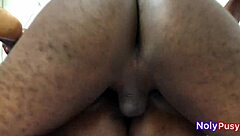 bbc digging deep into her passionate wet creamy swollen pussy