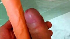 Subtle Tease Of Huge Cocks Rubbing Together In Homemade Close Up