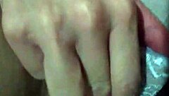 Intriguing milf massage session turns into shaved pussy play with wife