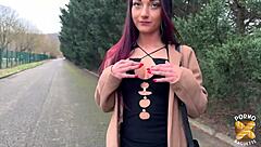 Angela reine handles two studs in a steamy european threesome