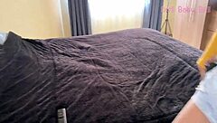 Petite shy college babe takes rough doggystyle and missionary pounding in amateur session.