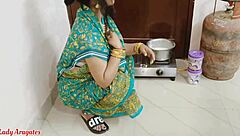 i fuck my hot asian maid hard in the kitchen early morning with deep blowjob and rough doggystyle