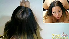 Becky ortega the latina milf tries her first porn scene with deep assfucking and throating in doggystyle pov. She explores anal masturbation and pussy solo close up.