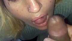 Detailed Morning Blowjob on Thick Black Cock