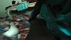 Thick fat dick plunges deep into tight ass and wet pussy for intense riding action