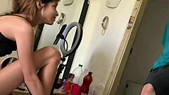 Exotic Colombian Goddess Gets First-Time Interracial Massage With Dirty Talk And Spitting