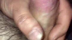 Solo masturbation session leads to intense play time filled with sticky cum release