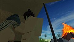 hey, check out this fun session of fucking a fan in roblox style