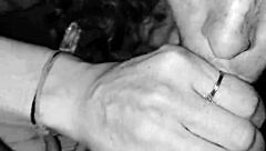 Rhonda BJ queen deepthroats cock and swallows cum from nuts