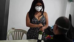 electrical engineer visits client for repairs but ends up fucking bent over housewife in doggystyle