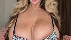 I feel so aroused seeing hot milf with huge natural tits craving intense boat fuck