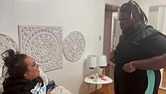 Emotional thrill builds in the contest winner teaser with big ass BBW bent over in doggystyle action.