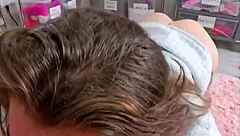 French slut Eden Ivy endured intense pissing during her wild encounter