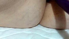 Amateur housewife unleashes huge squirting orgasms while fucking her buddy on cam in intense homemade wife action