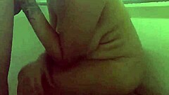 wife caught for sneaky cock blowjob in public shower