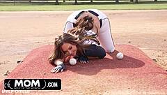 hey callie brooks, ready to ride that big ass in cowgirl while giving a rimjob outdoors?