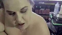 Kandy Kane BBW Housewife Deepthroat Blowjob Big Tits Amateur Sri Lankan