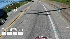 Blonde Babe in Thong Parties on Beach with Monster Cock POV