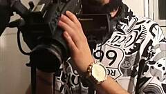 the young redhead newcomer from gaucha performs total oral on the cumshot director in her first scene, with behind-the-scenes footage captured at private club poa