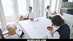 Blonde Milf Submits to Cheating Threesome with Bent Over Doggystyle Pounding