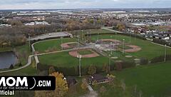 hey callie brooks, ready to ride that big ass in cowgirl while giving a rimjob outdoors?