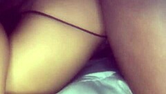 Whoa, this horny teen gets her wet pussy blown out by big black cock in doggystyle!