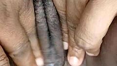 Oh Wow, Watch Sexy Ebony Bbw Finger Her Creamy Wet Pussy Until She Squirts!