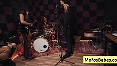 do you want this natural busty teen brunette to take hot cum on her pretty face?