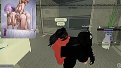 Oh wow, Moth, you're getting drilled so deep by that huge futa cock right now