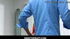 Bold 3WayTherapy - Hot Petite Asian Teen 18+ Commits To Intense 3some Sex Session