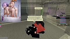 Oh wow, Moth, you're getting drilled so deep by that huge futa cock right now